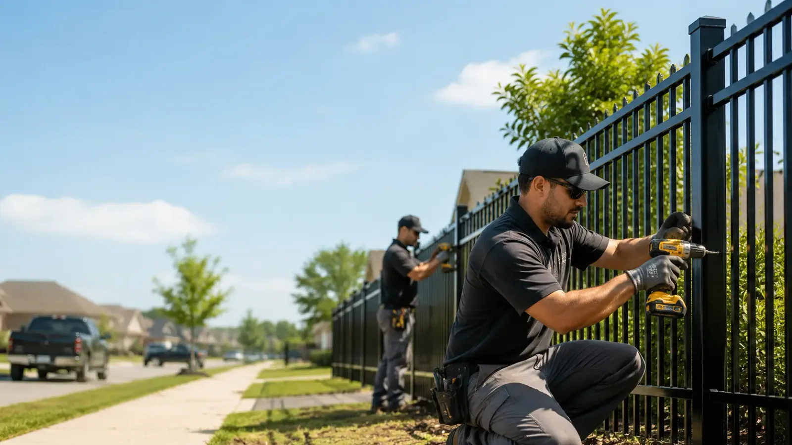 Metal Fence Installation in Portsmouth, NH
